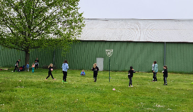 Das Jugendtraining hat begonnen