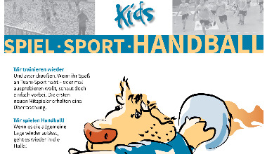 Handball Kids trainieren wieder!