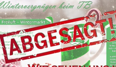 Absage des Wintervergnügens