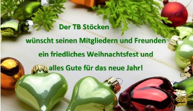 Weihnachtsgrüße vom TB Stöcken