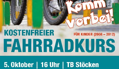 Radfahrschule beim TB